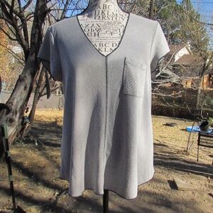 URBAN Romantics Striped Short Sleeve Tee